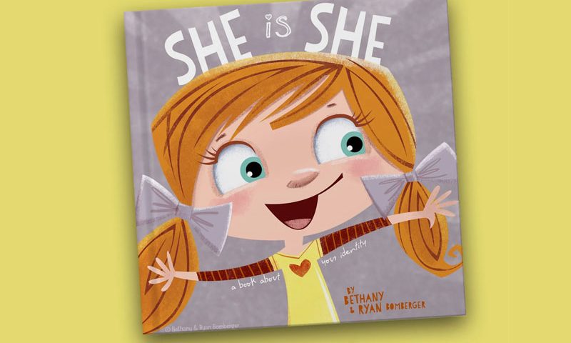 Image of the cover of the "She is She" book by Bethany and Ryan Bomberger