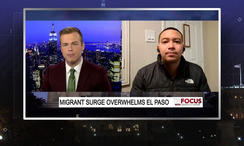 Video still from In Focus on One America News Network