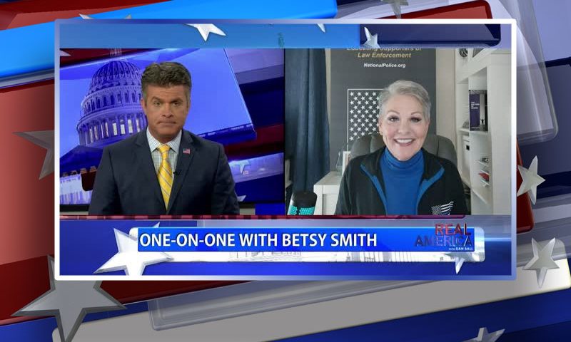 Video still from Real America on One America News Network